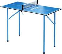 Joola Mesa de ping pong dobrável com rede - 90,2 x 45,1 x 76,2 cm-NOVO
