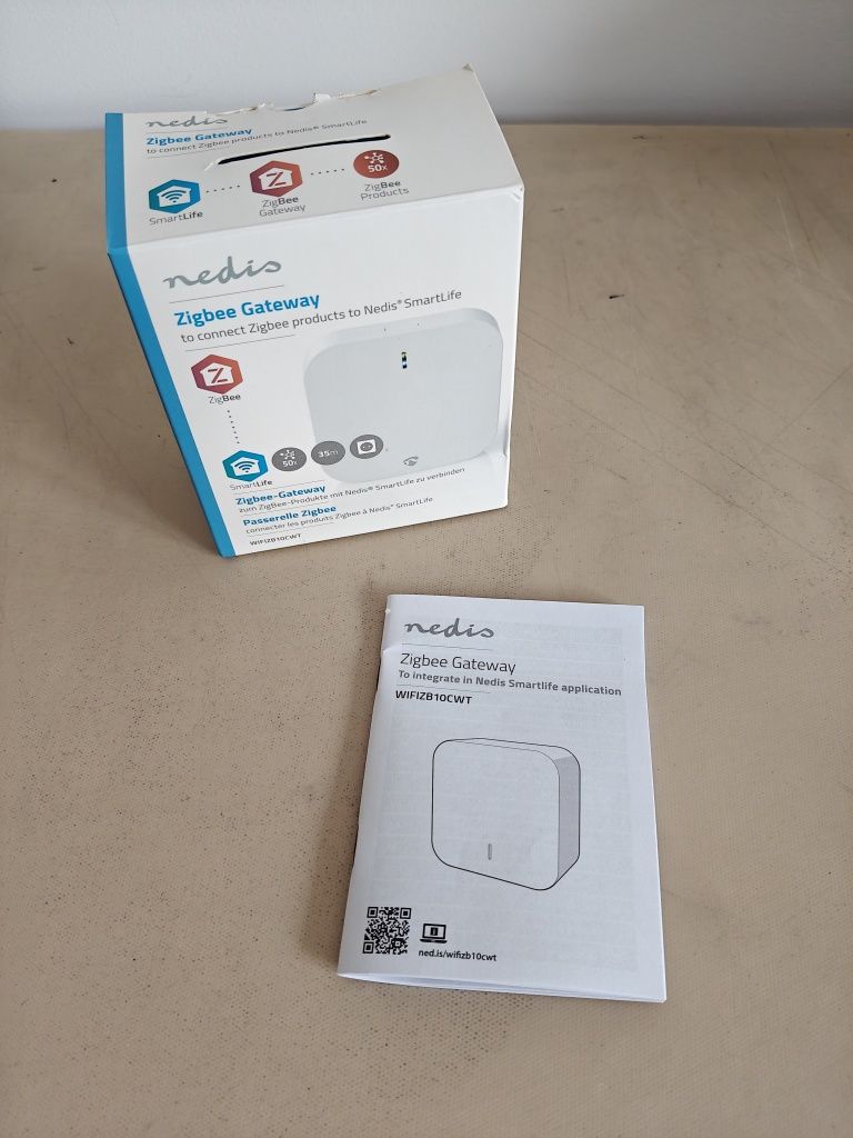 Nedis Gateway s/fios Zigbee (alimentação 230VAC)