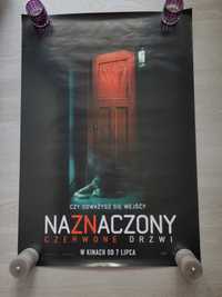 Plakat kinowy z filmu Naznaczony czerwone drzwi horror Insidious