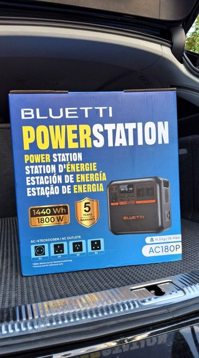 Bluetti AC180P зарядна станція[Європа]