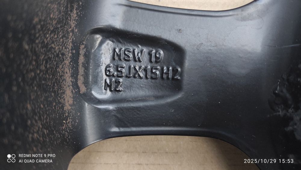 Диски 5/112/15 WV Audi Skoda ET45 DIA 57.1