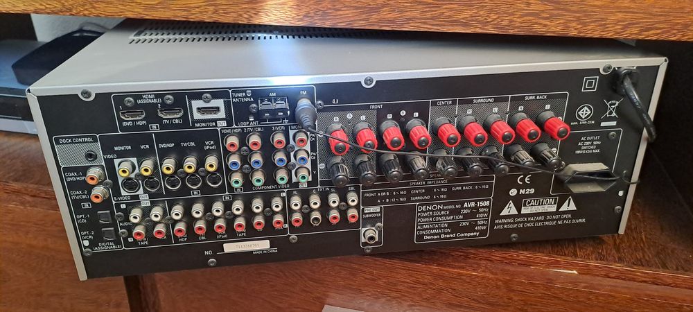 Amplificador Denon Avr1508