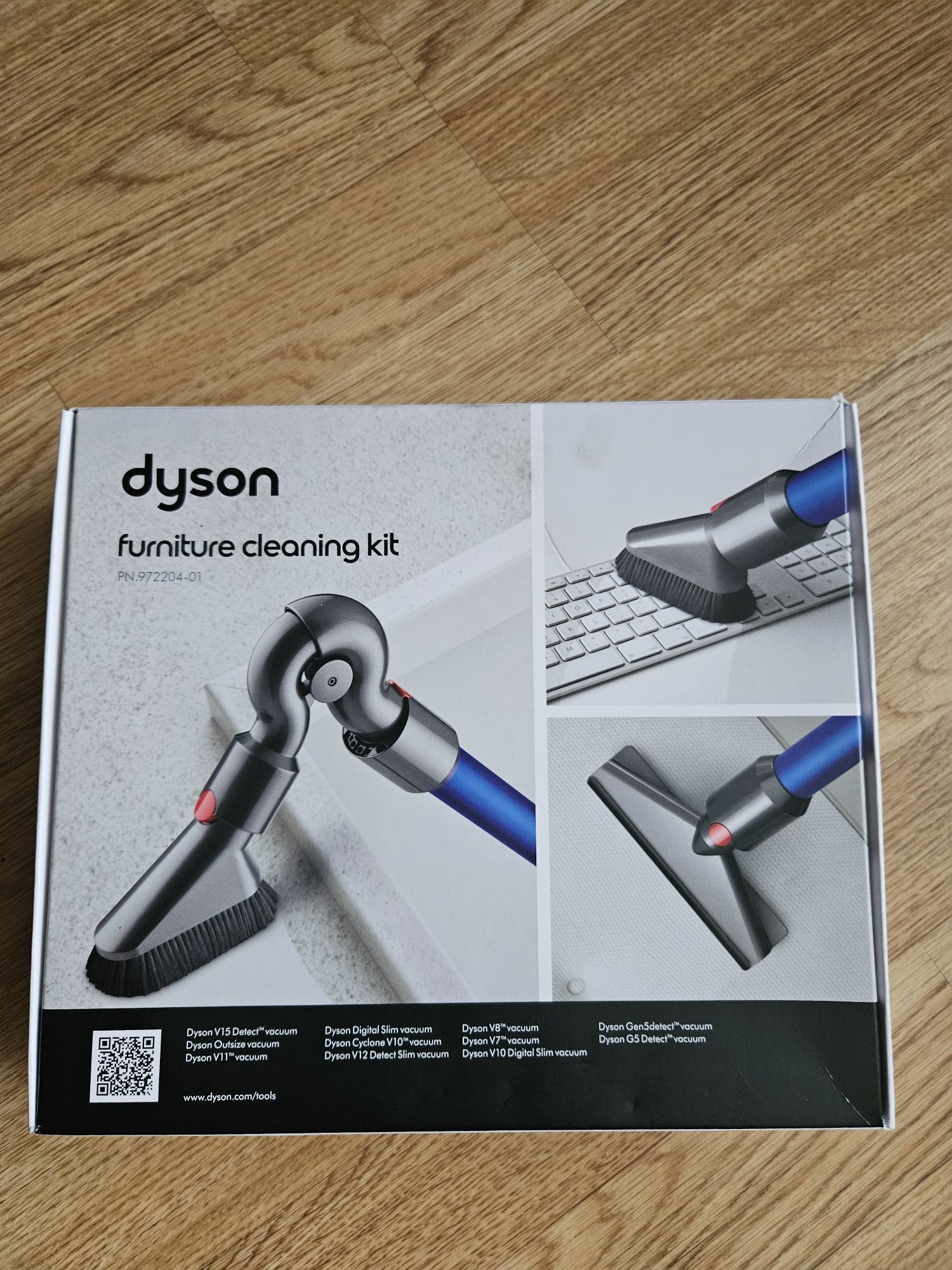 Dyson Furniture Cleaning kit nowe końcówki