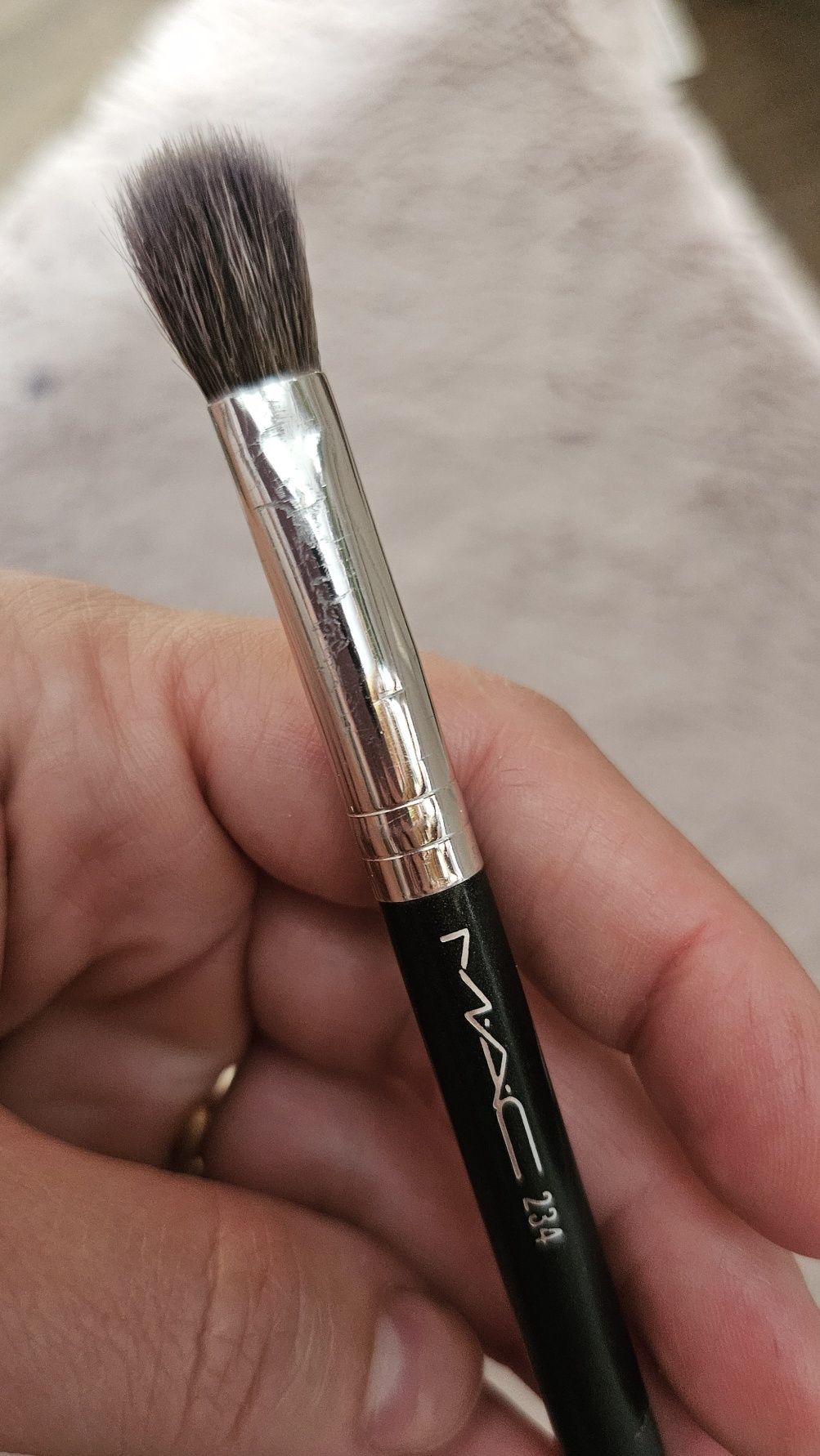 Mac 234 pędzel z mieszanego włosia uniwersalny blending tapping