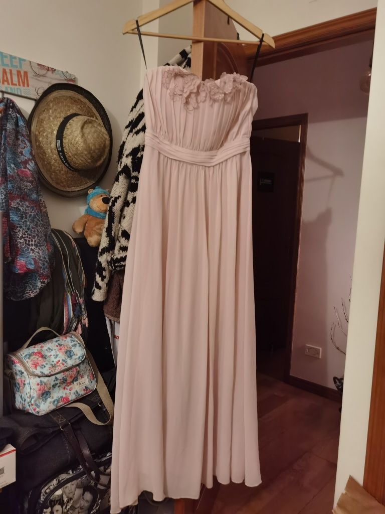 Vestido comprido de cerimónia H&M 36