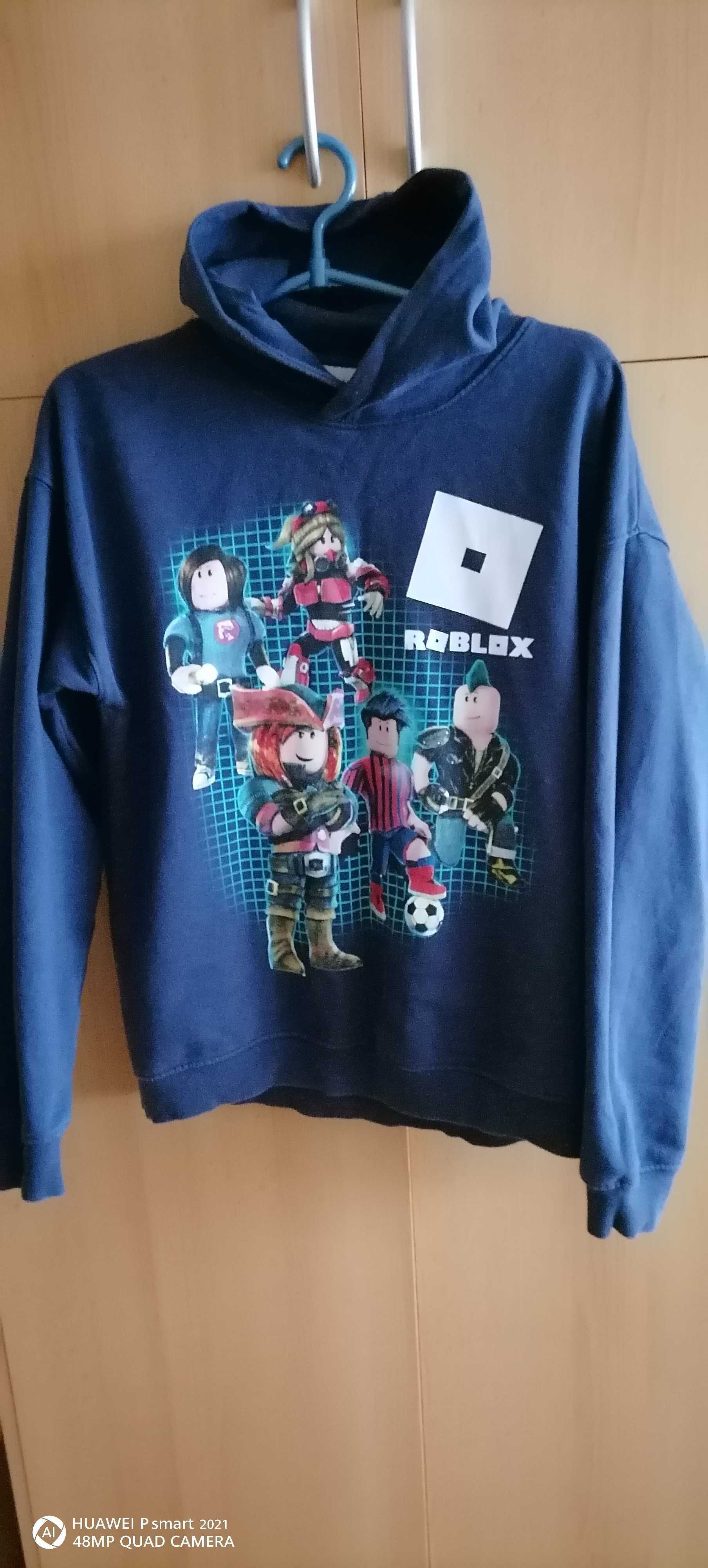 Bluza chłopięca z kapturem Roblox