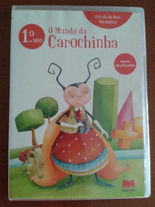 CD Rom O Mundo da Carochinha 1° ano (Novo)