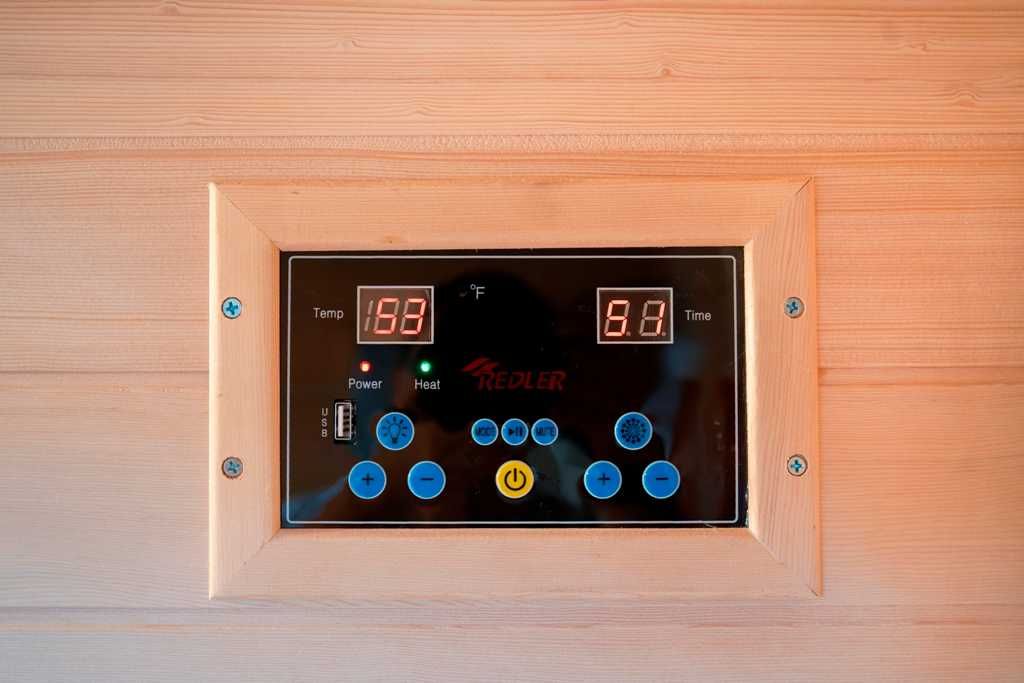 Sauna Infrared Rimini Biała 75°C promienniki kwarcowe 2 osobowa