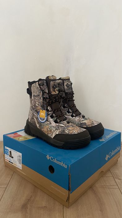 Черевики снігоходи зимові високі чоловічі columbia bugaboot 43-44