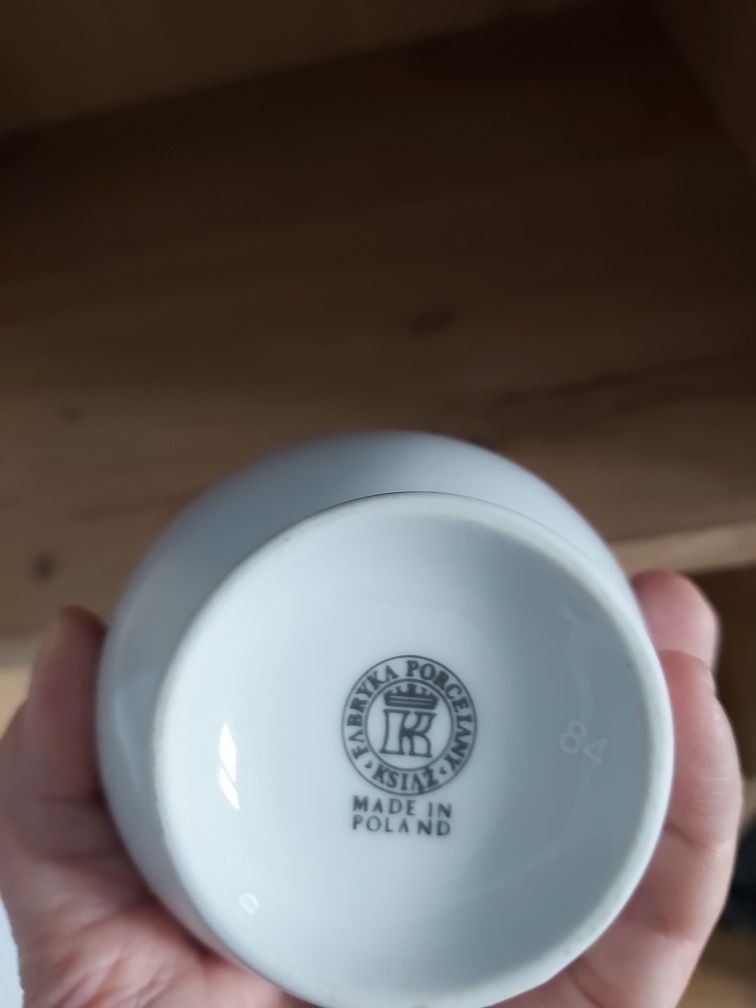 Serwis kawowy porcelana Książ