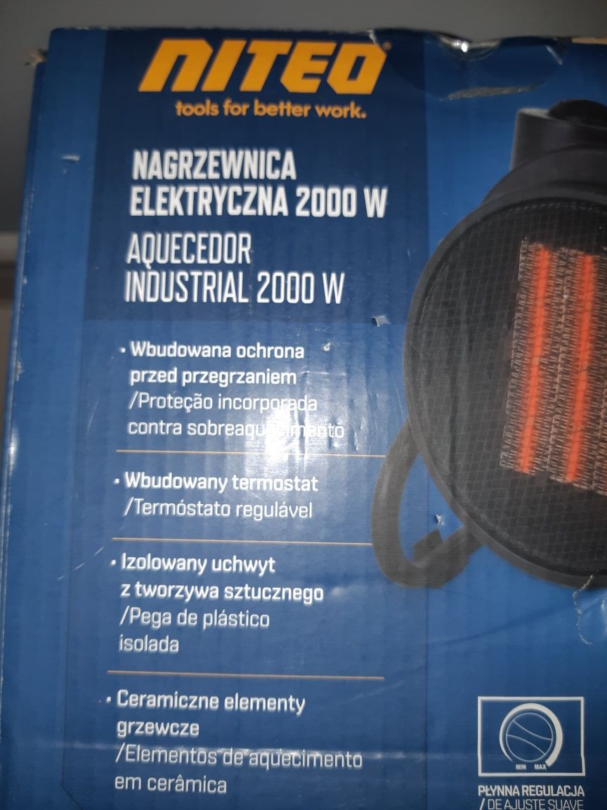 Nagrzewnica elektryczna 2000W