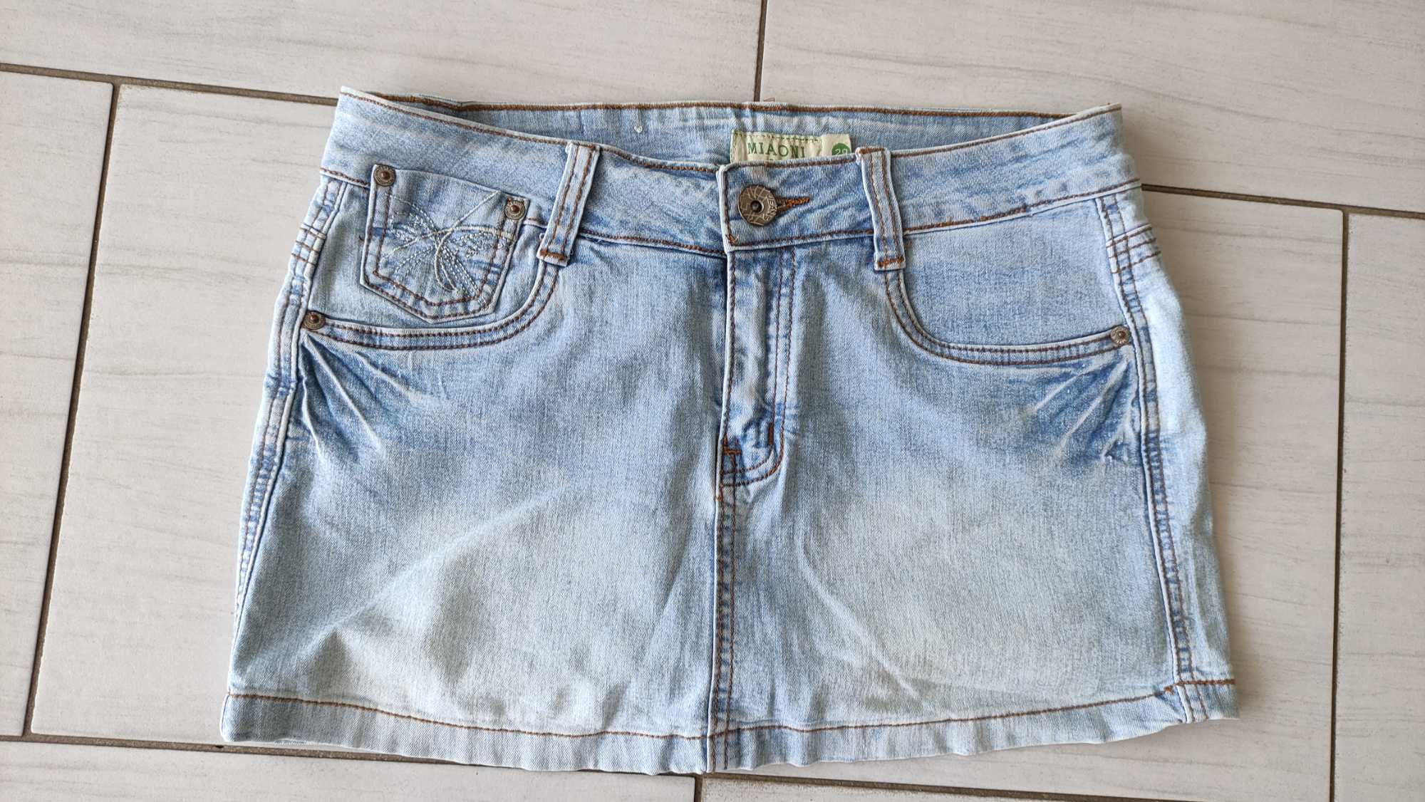 spódniczka mini jeansowa