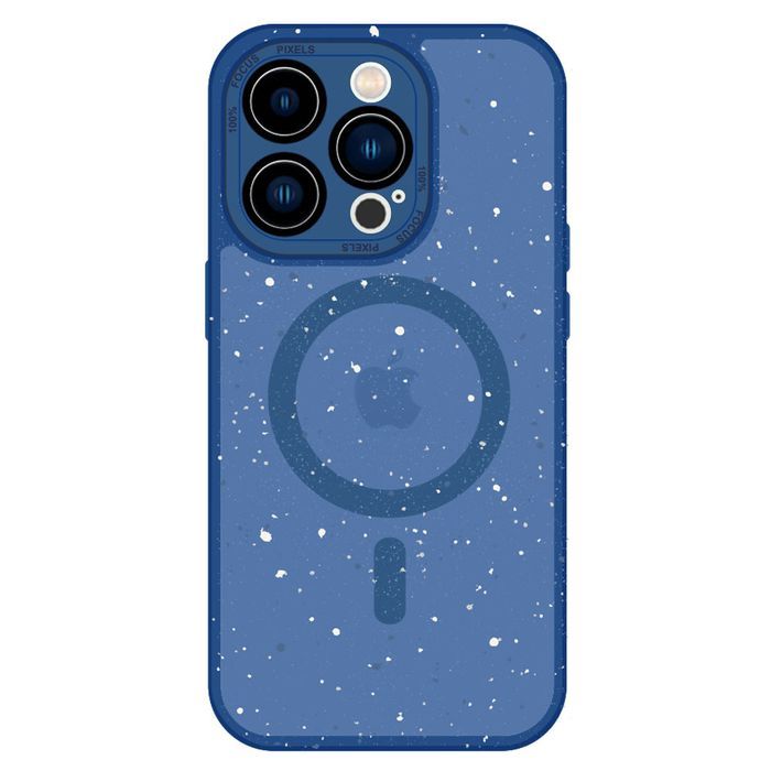 Tel Protect Magnetic Splash Frosted Case Do Iphone 14 Pro Granatowy