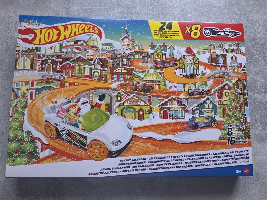 Kalendarz adwntowy hot wheels