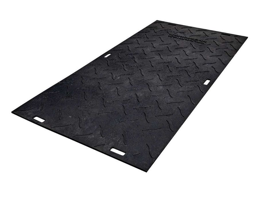 Droga tymczasowa - płyty nie MON - utwardzenie, zabezpieczenie gruntu