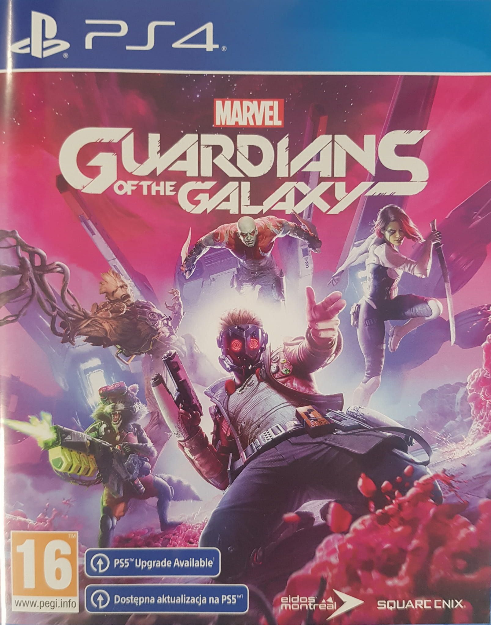 Marvel's Guardians of the Galaxy PS4 Używana