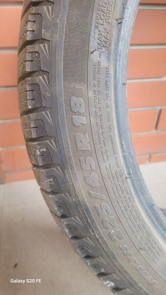 Opony MICHELIN ZIMOWE 4szt  225 45 R18