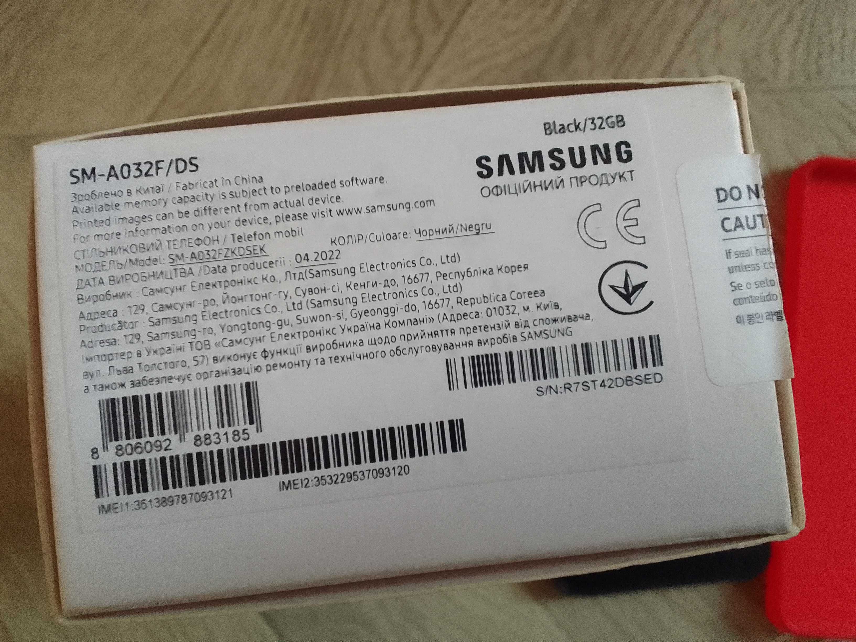 Samsung Galaxy A03 Corе Black (SM-A032F)Android 13