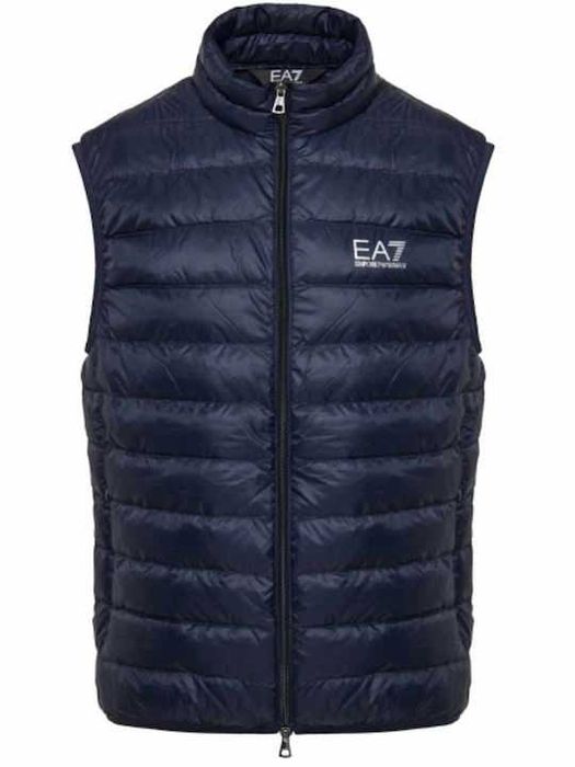 EMPORIO ARMANI EA7 męski bezrękawnik puchowy NAVY BLUE