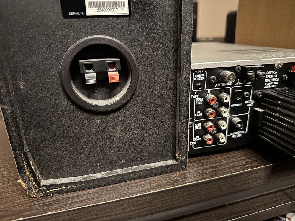 Onkyo CR-305FX i kolumny D-N5FX