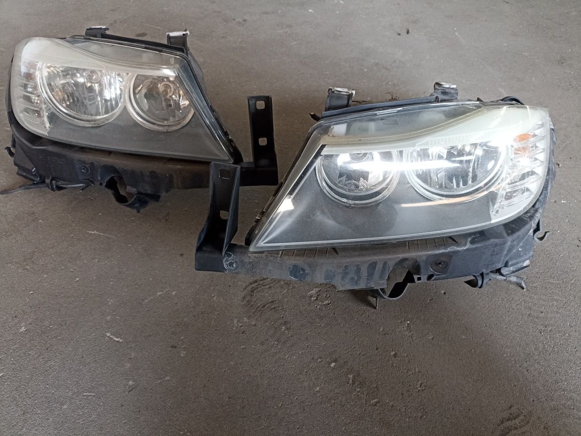 Lampa przód przednia prawa lewa ślizg pod lampę BMW E90 E91 lift lci