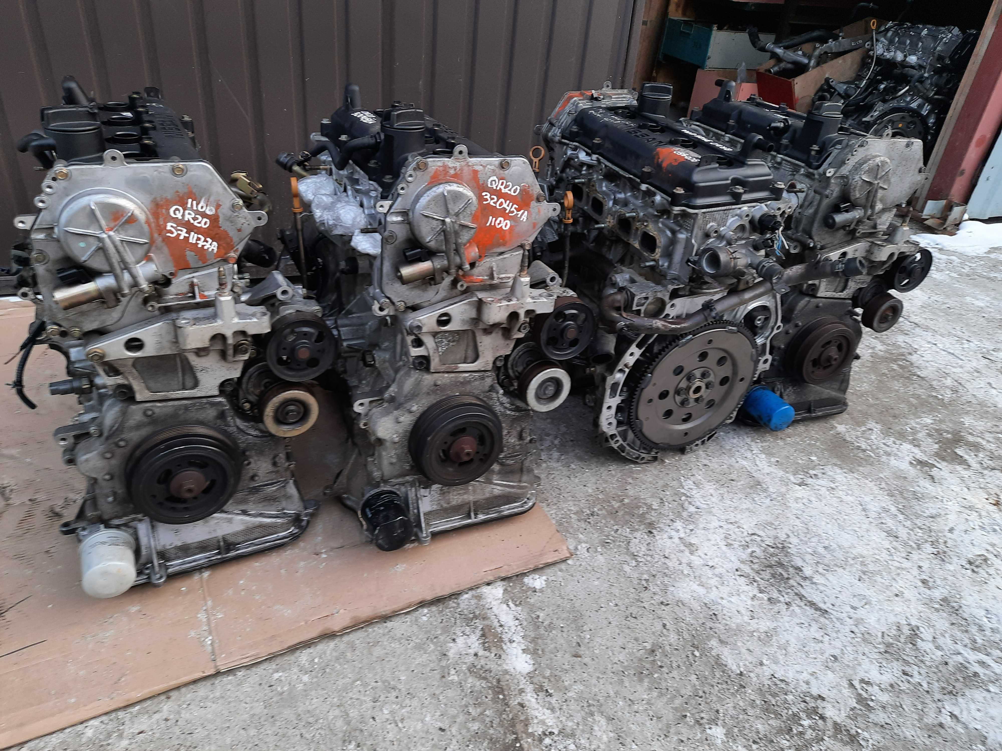 Головка двигателя Nissan QR20DE, QR25DE X-Trail T30, Teana J31