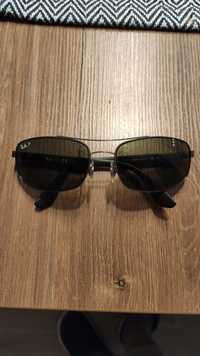 Okulary Ray Ban srebrne oprawki