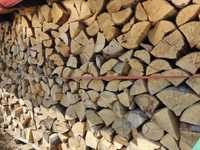 Drewno kominkowe/opałowe- sezonowane, połupane