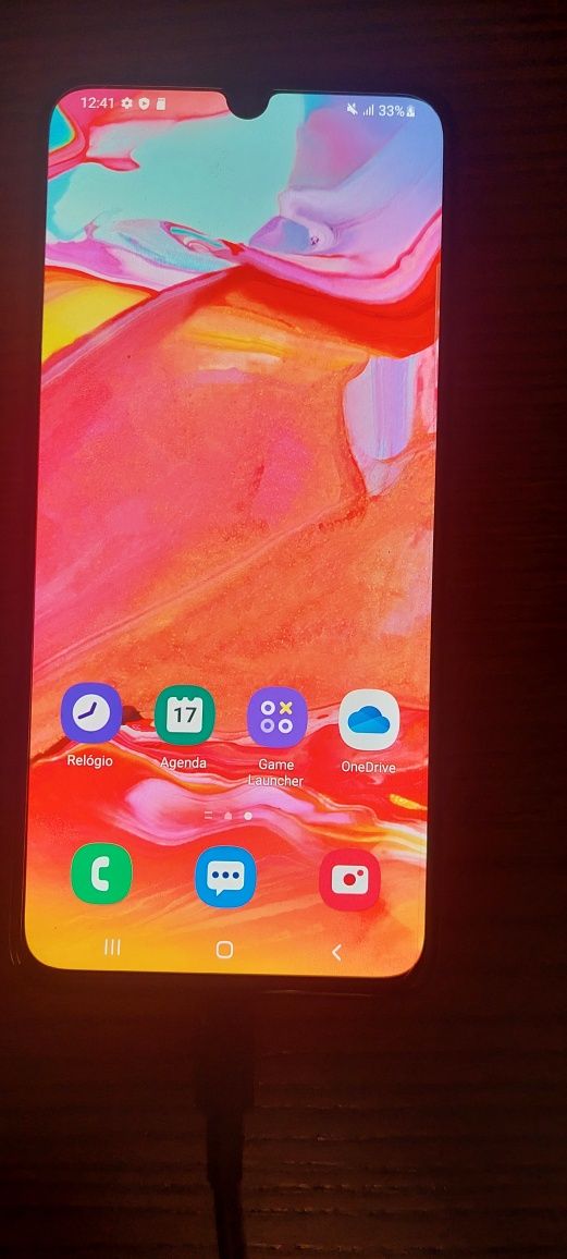 Samsung A70 128GB oferta capa