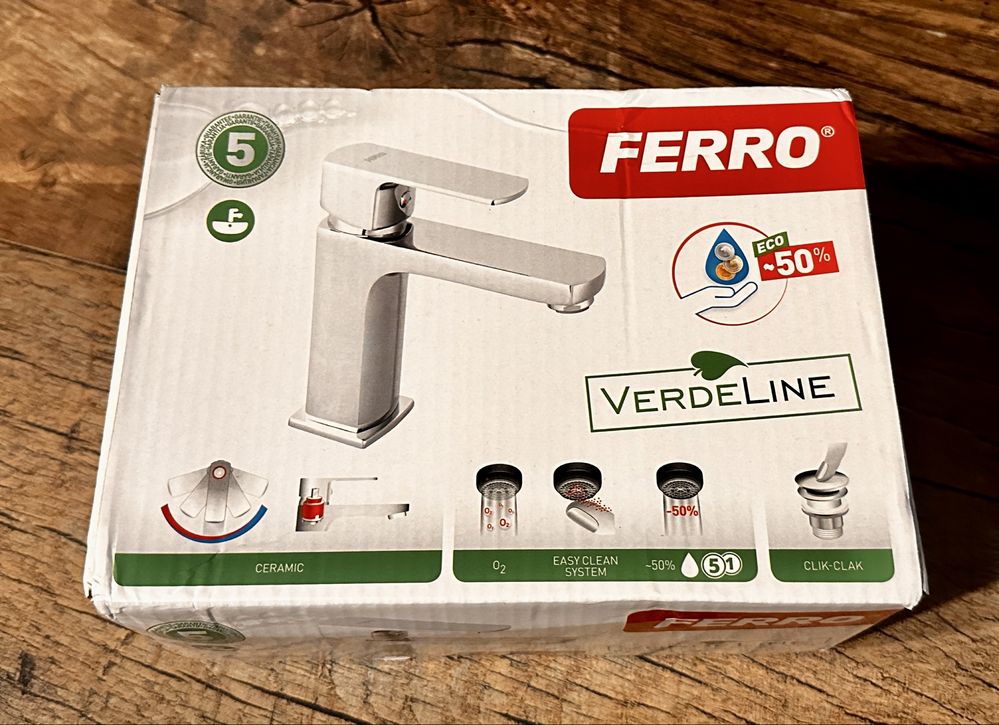 Bateria umywalkowa FERRO