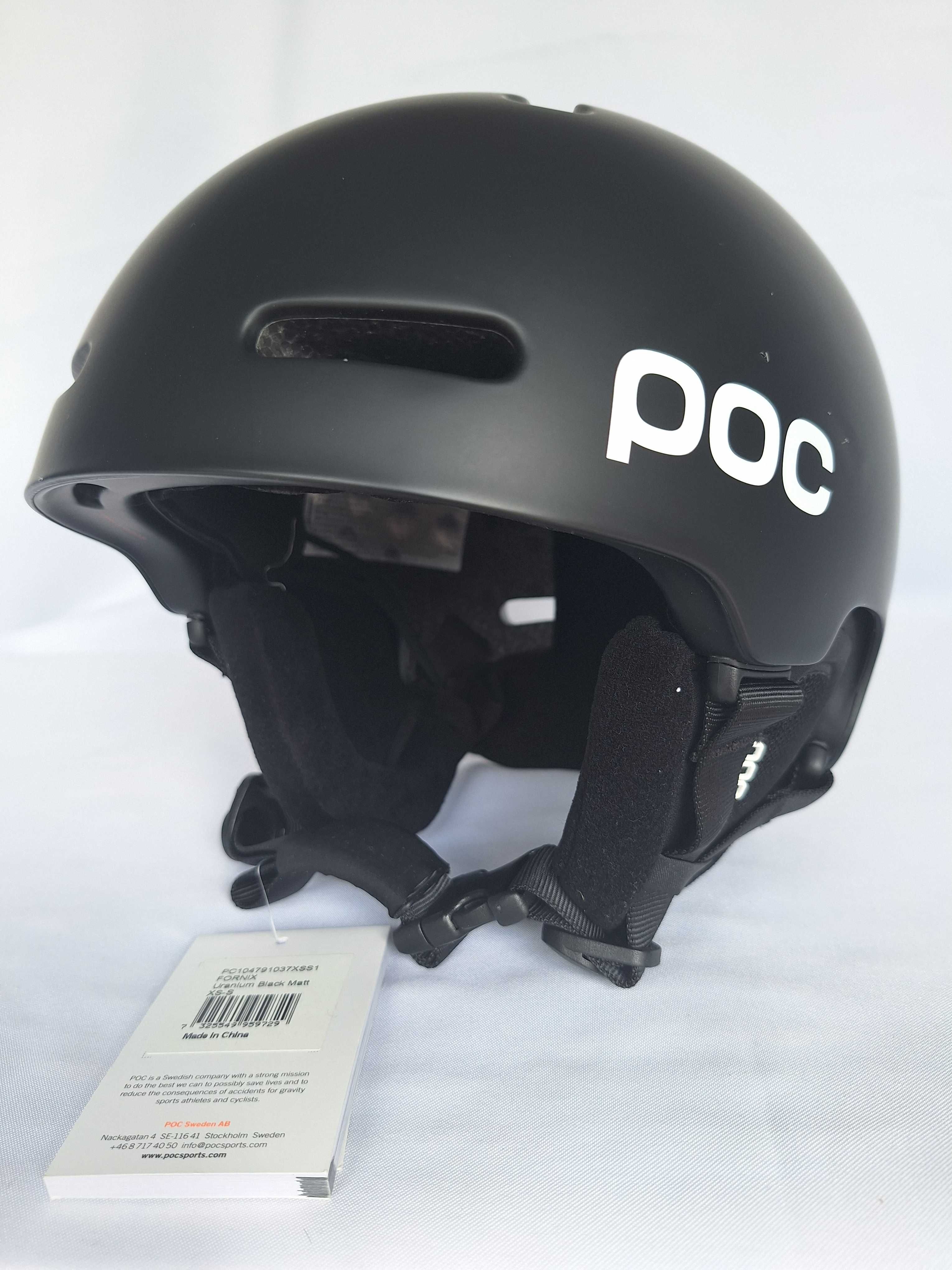 Kask narciarski POC Fornix Uranium Black Matt XS/S 51-54cm