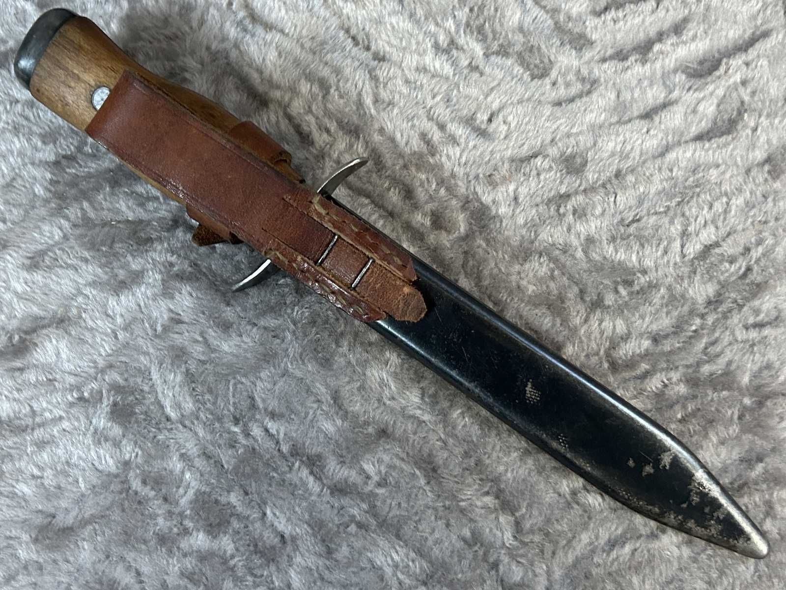 Nóż szturmowy Wz. 55 1957 r. polski LWP - zgodny, oryginalny, ładny