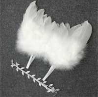 Крила ангела для фотосесій новонароджених та діток крильця з пушком