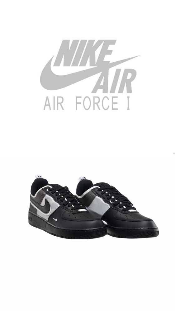 Оригінальні чоловічі кросівки  Nike Air Force 1 React