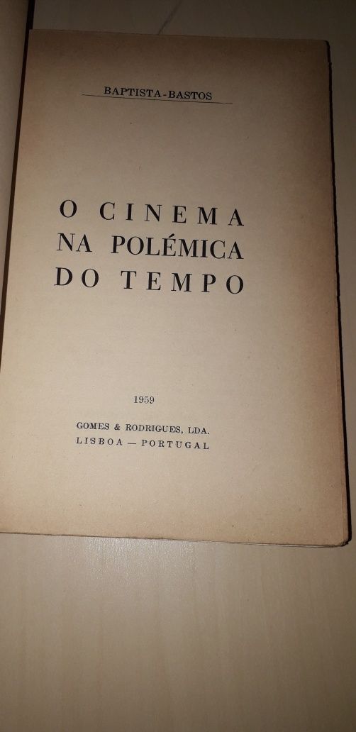 O Cinema na Polémica do Tempo - Baptista-Ramos (1959)