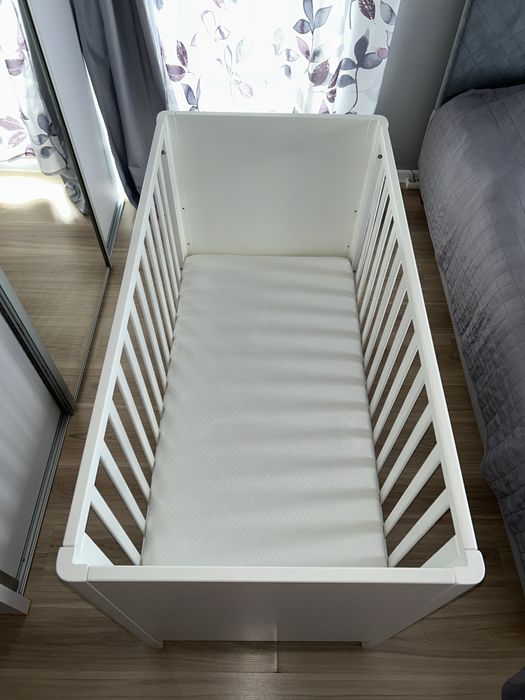 Łożeczko Woodies Smooth Cot 120x60