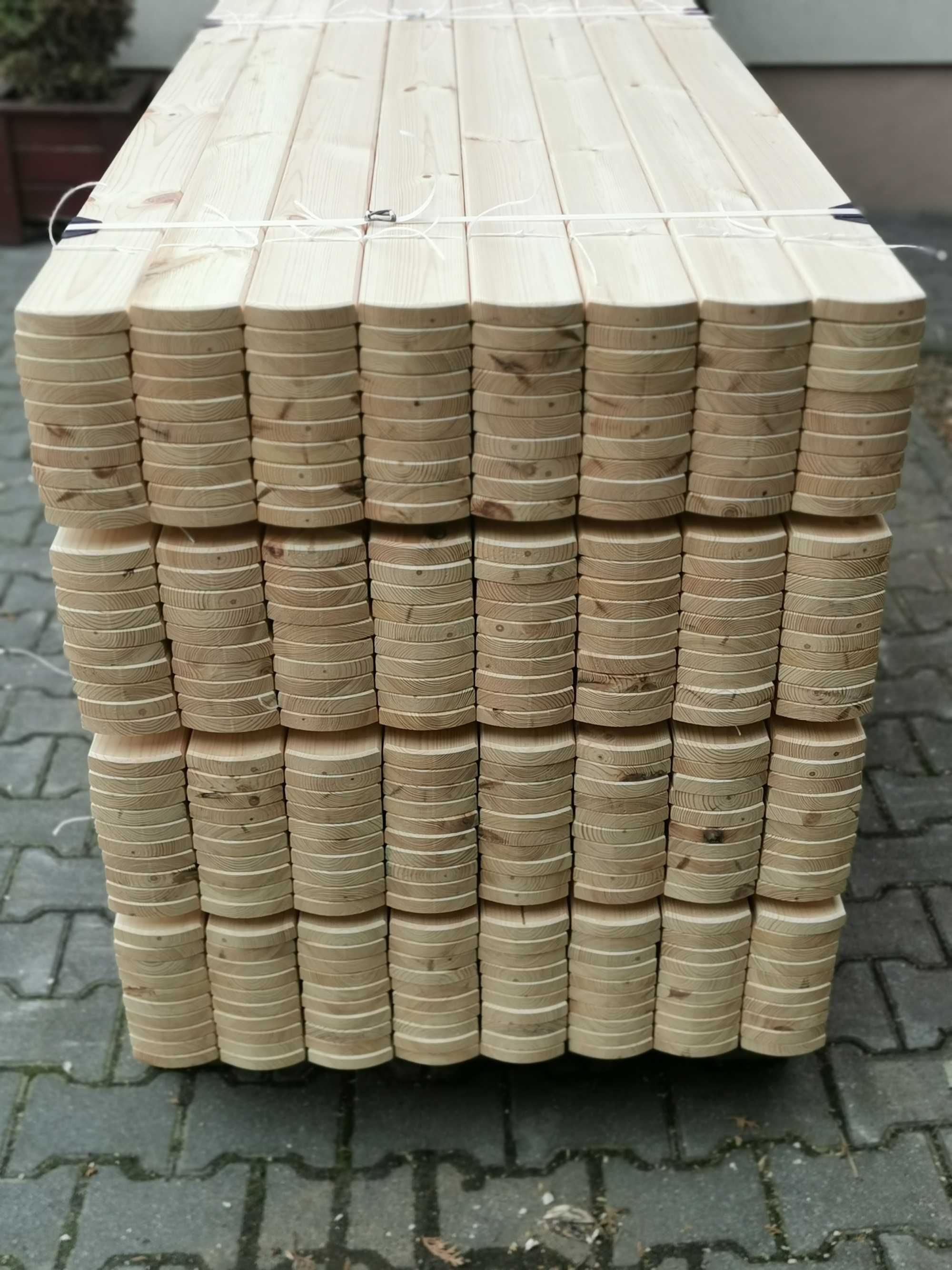 Deska ogrodzeniowa | Sztachety drewniane | Sosna