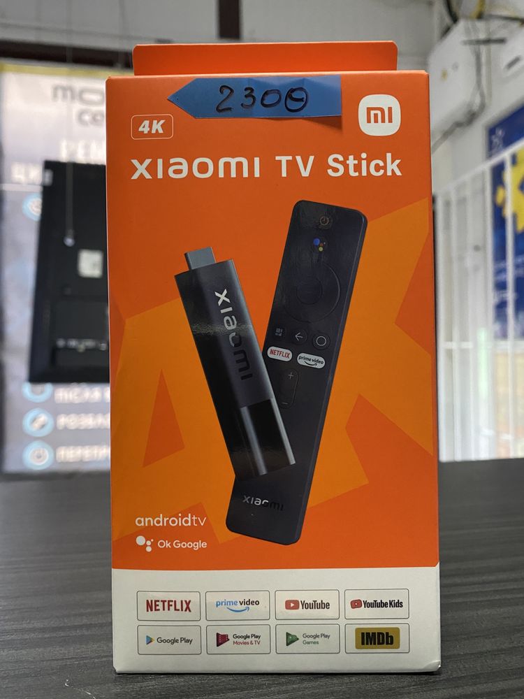 Медиаплеер Xiaomi Mi TV Stick 4K (MDZ-27-AA) / Mi Box S 4K (НОВІ)