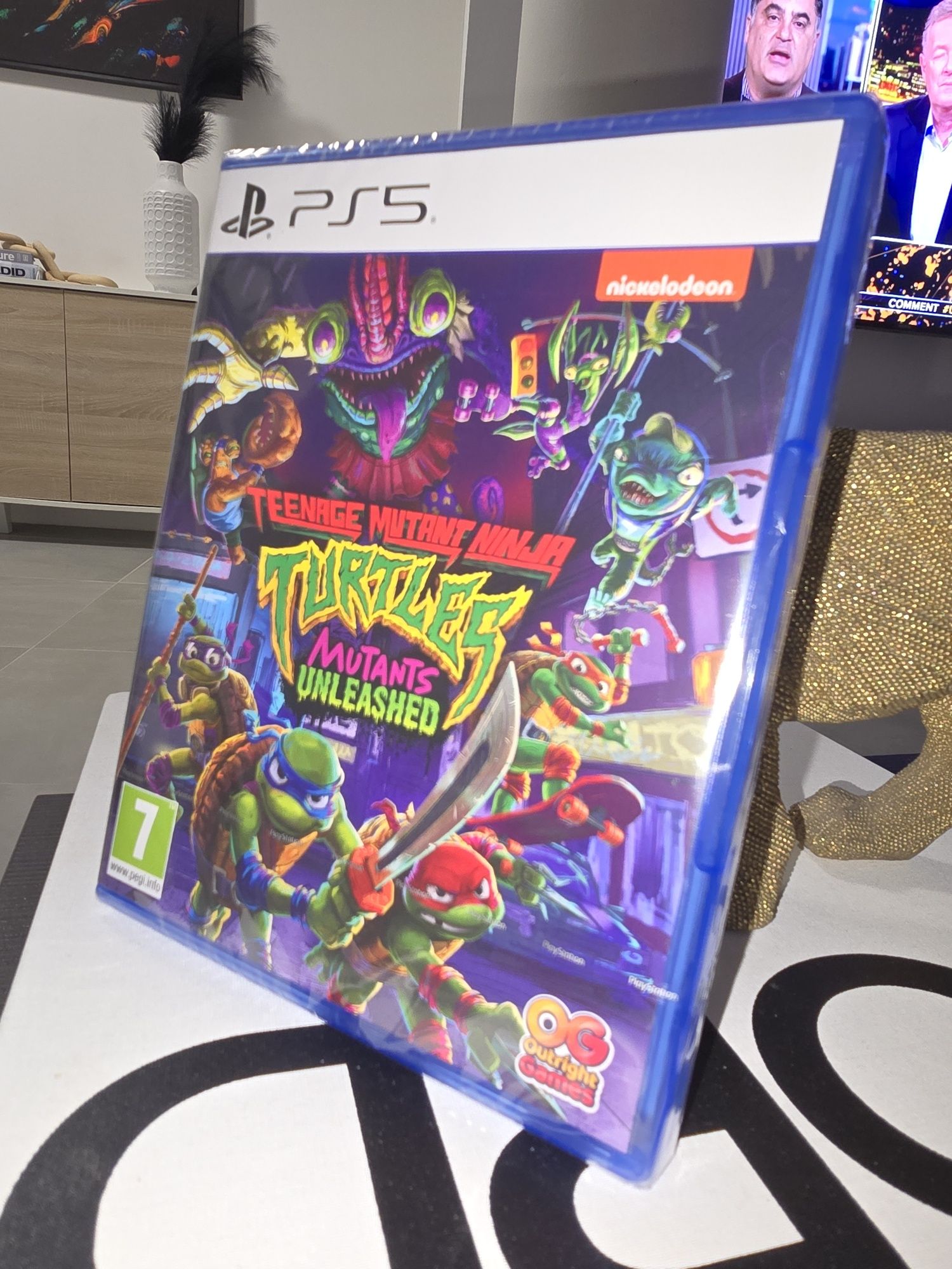 Ninja Turtles Mutants Unleashed - PS5 (Novo/Selado)