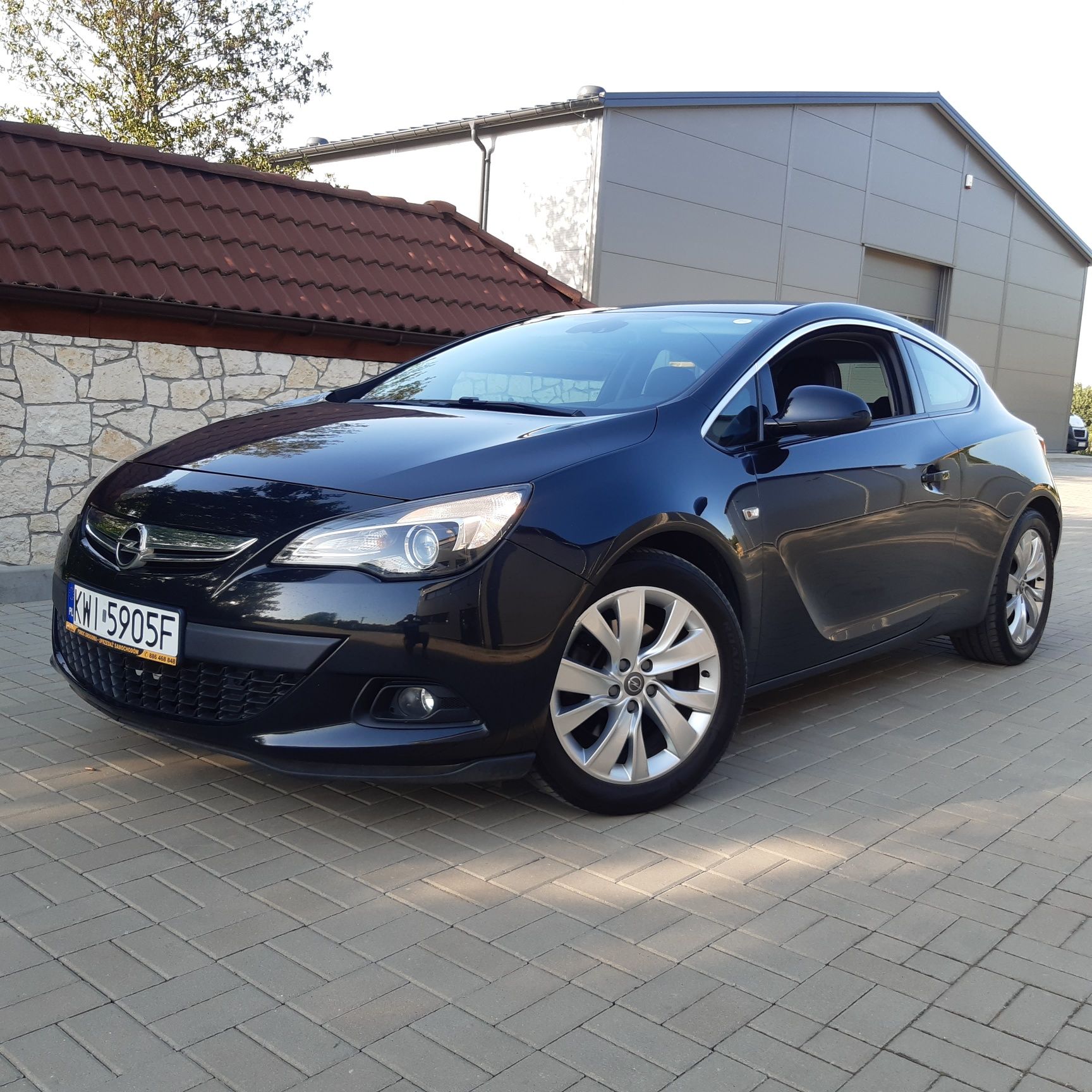 Opel Astra GTC 1.7cdti alu 18" ładna 2013r