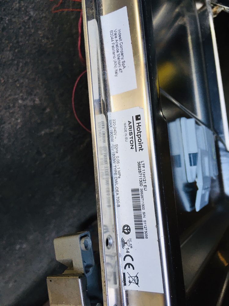 Zmywarka Hotpoint LTF 11 H121 EU części