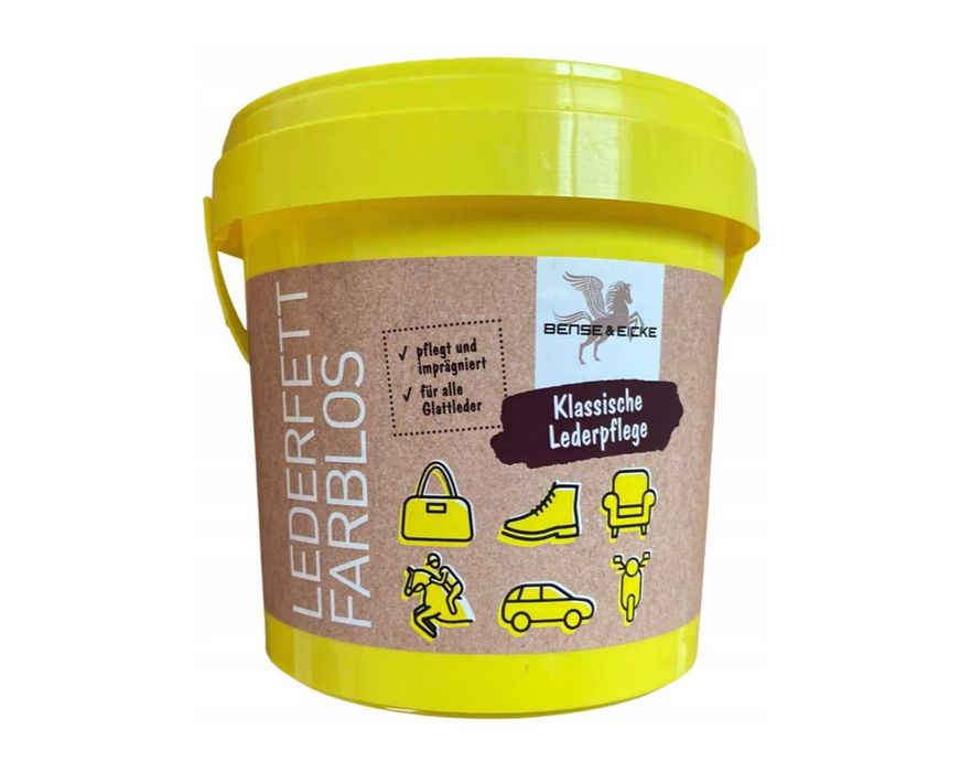 Smar do skór "Lederfett farblos" - 500ml