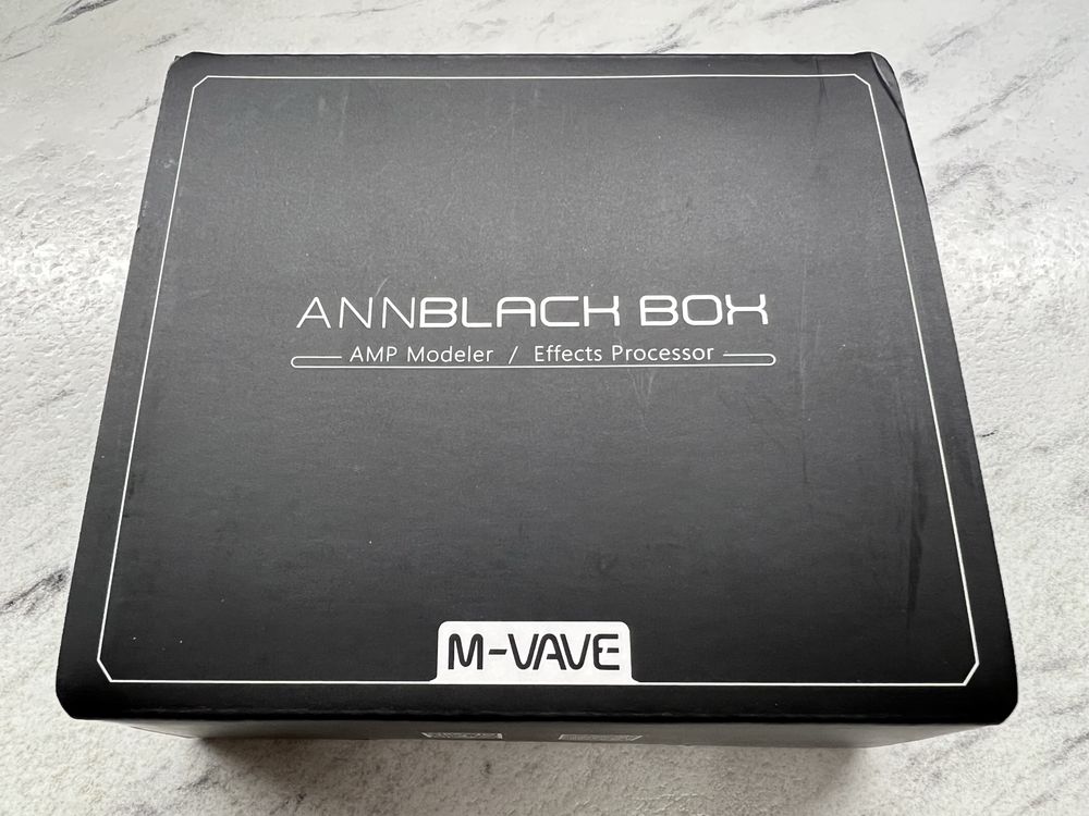 Гітарний процесор Annblack box m vave бас педалька