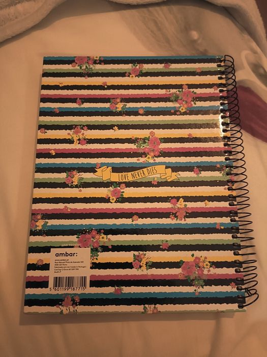 Caderno caveira mexicana - ambar