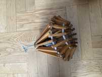 Lampa z listewek prl