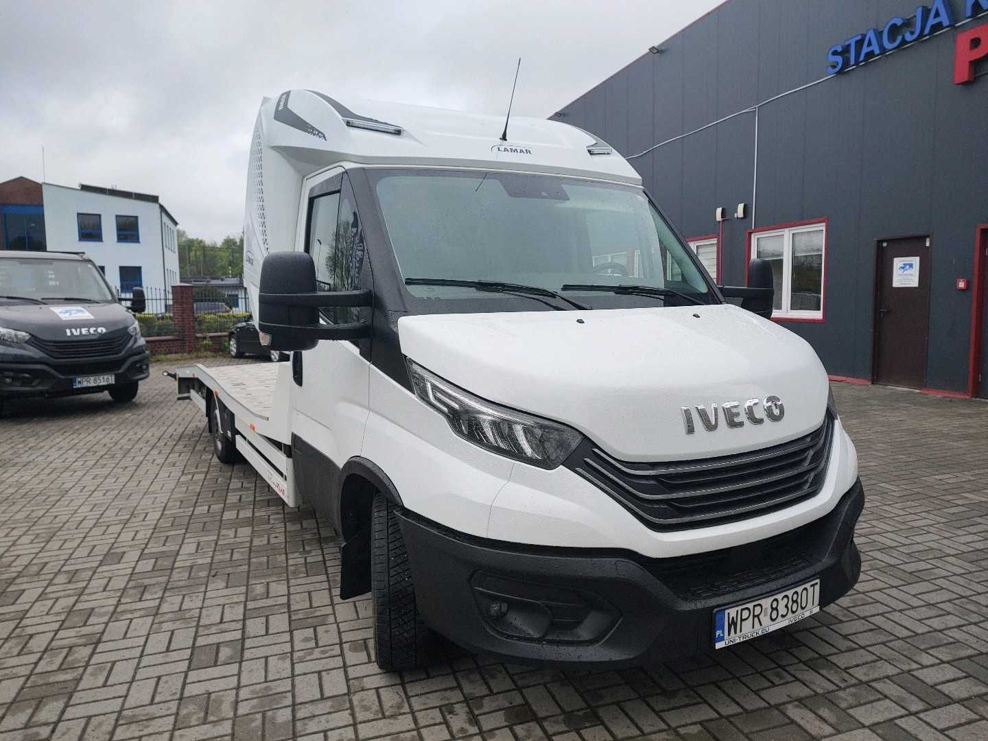 Wynajem Iveco Daily kat. B Autolaweta/Laweta/Hak/Sypialka ŚLĄSK