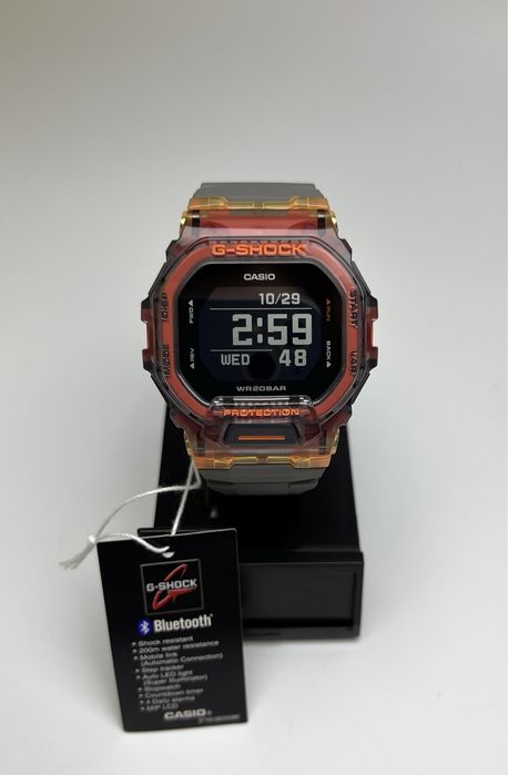 Casio gbd-200sm, касіо джі шок, годинник тактичний, протиударні касіо