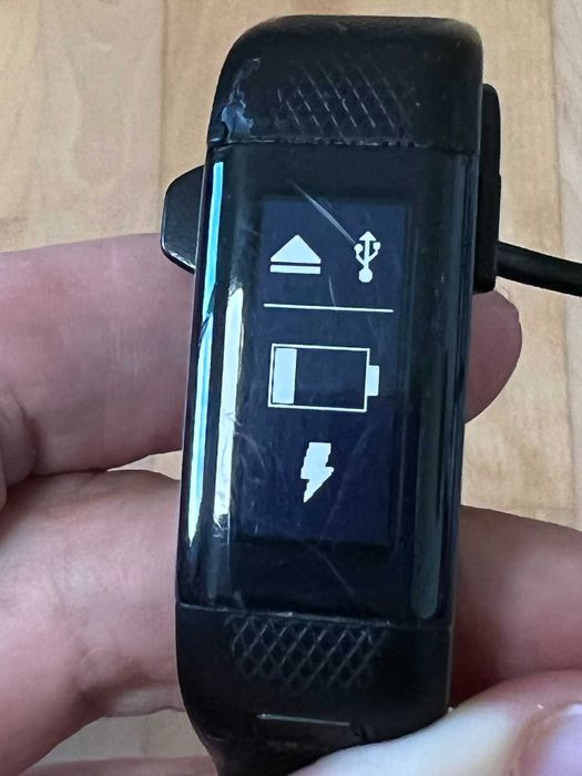 monitor ritmo cardíaco pedometro pulseira fitness Garmin vivosmart HR+