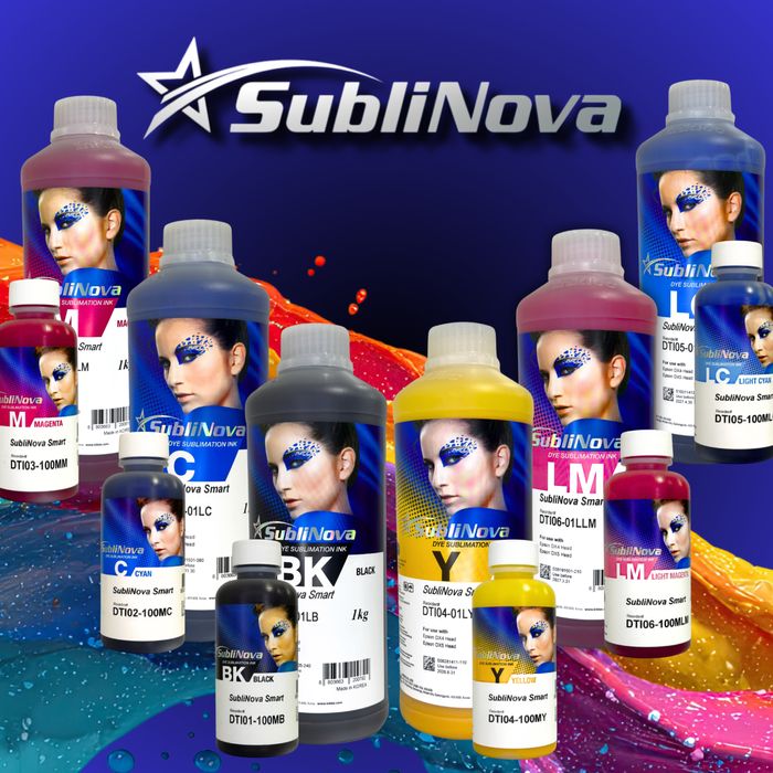 Sublinova DTI сублімаційні чорнила для Epson DX4 DX5 head