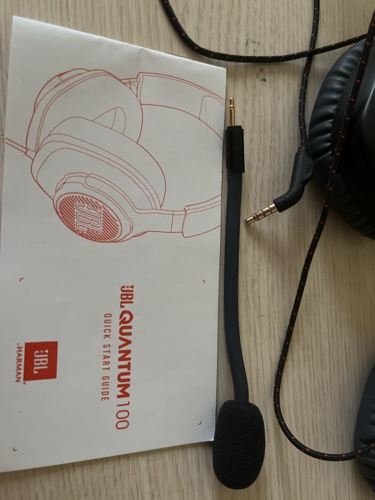 Słuchawki przewodowe jbl quantum 100